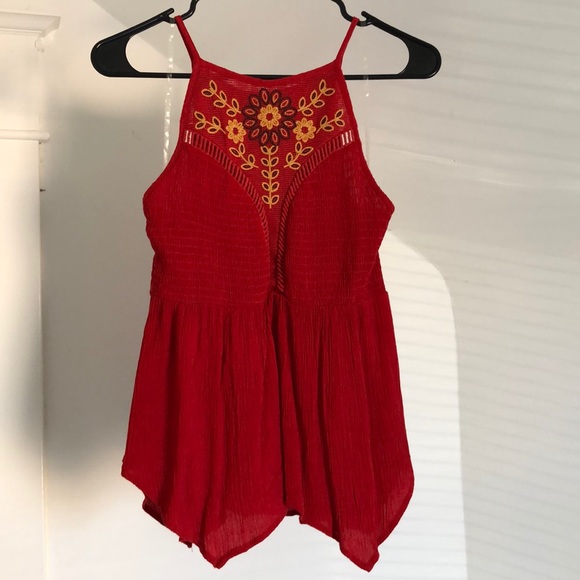 Anthro Altar’d State Embroidered Kerchief Tank - Picture 2 of 3